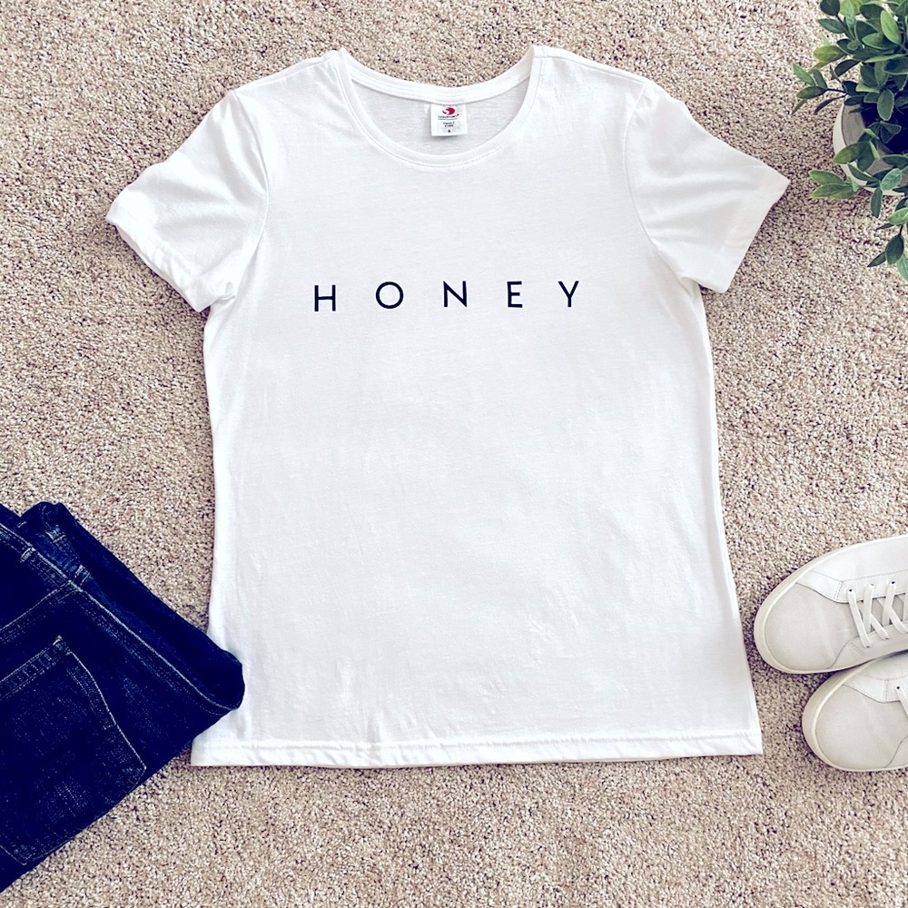 Graphic T-Shirt - “Honey” - NWOT